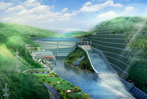 黄石港老挝南塔河1号水电站项目